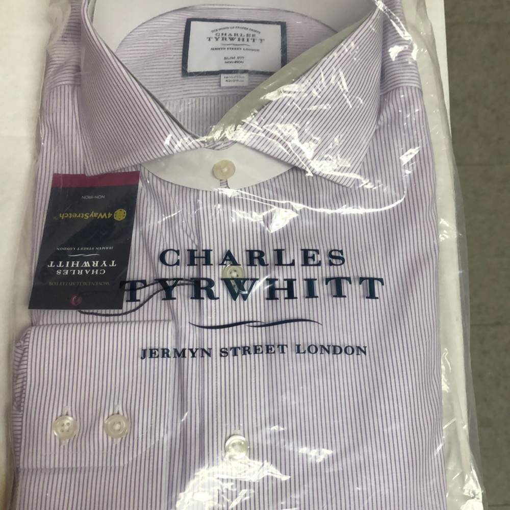 Men’s slim fit shirt Non Iron 4 Way Stretch